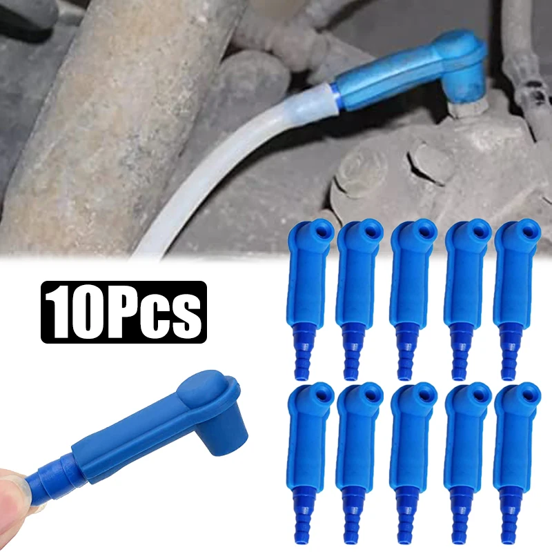 Car Brake System Fluid Connector Kit Car Oil Pumping Pipe Brake Oil Change Connector Auto Oil Filling Equipments 5/10Pcs