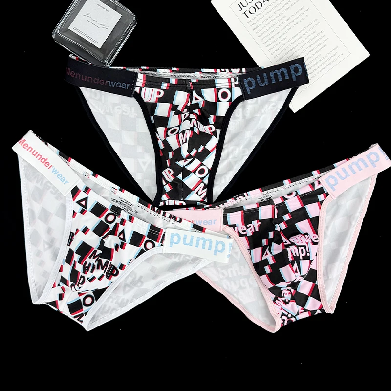 Erotic Lingerie for Men Fashion Jockstraps Underwear Men Men's Ultra-thin Panties Thong Man New Hot Man Underpants G-string Sexy