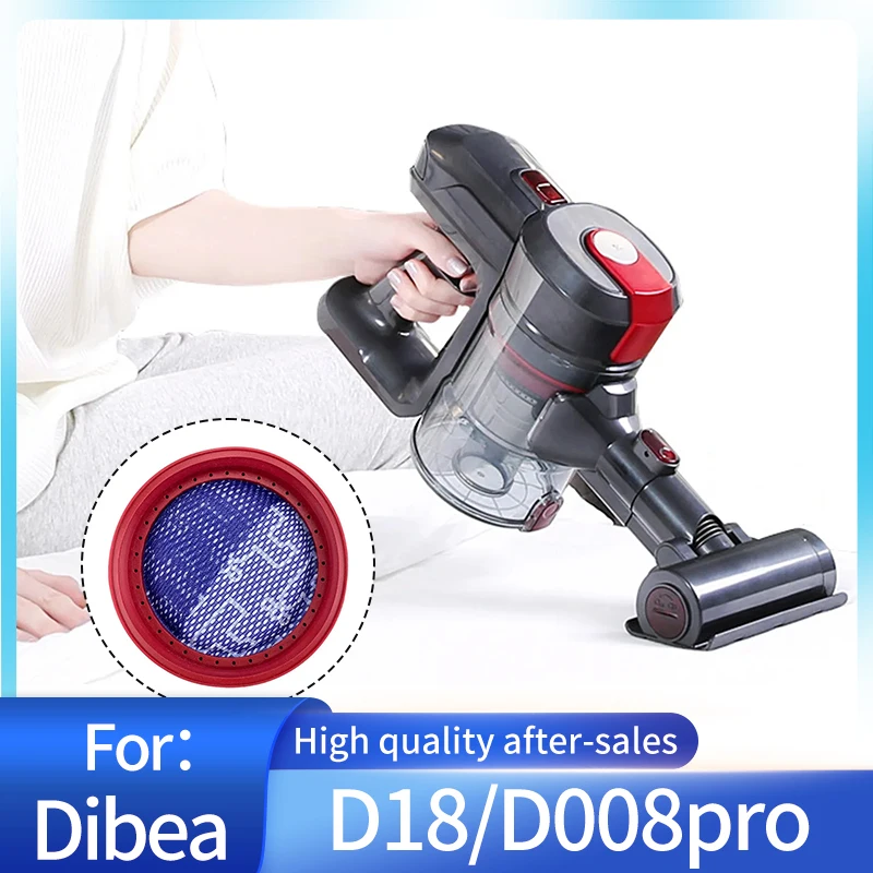 Staub Hepa-Filter Filterung Große Partikel Für Dibea D18 D008pro Staubsauger Ersatz Waschbar Filter Parte Filter
