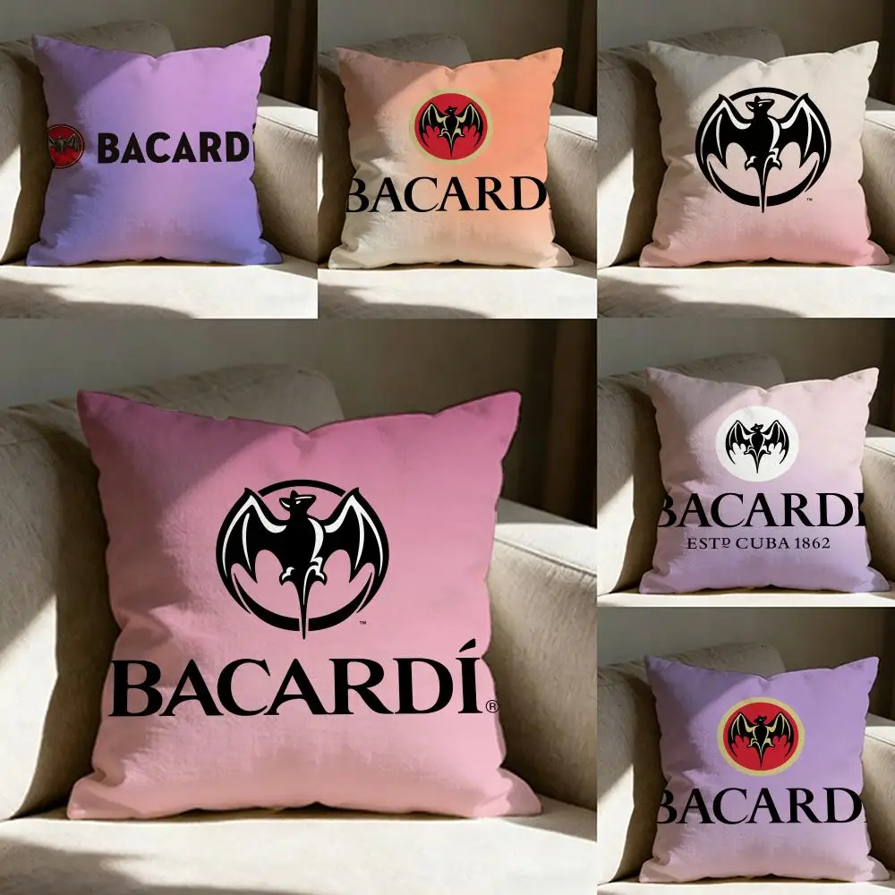 B-Bacardi Cute Pillow Case Pillowcase, Double-sided Printed, Sofa Cushion, Bedroom Headboard Pillow