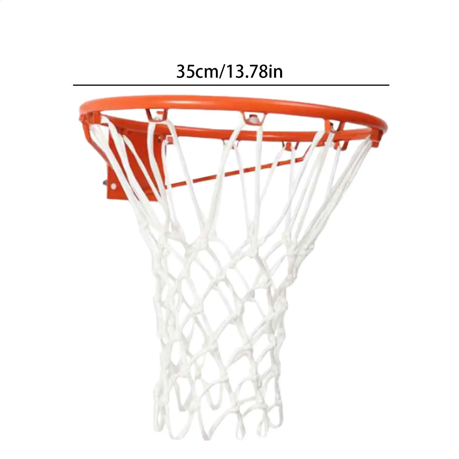 交換用バスケットボールリム全天候型バスケットボールフープネットボールゴールシステムトレーニングアクセサリーフィットネスセンターガレージジム用