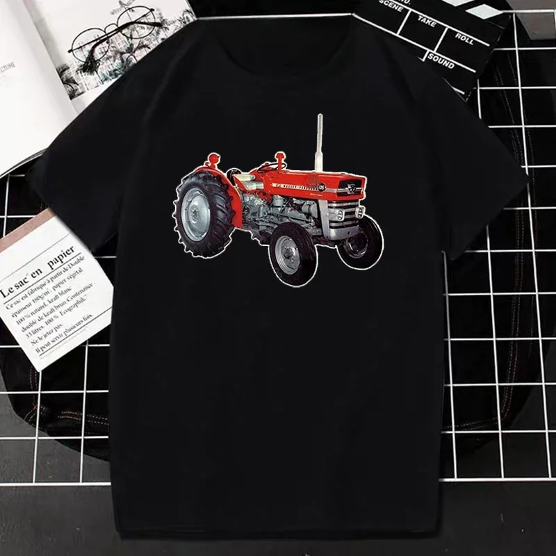 Hot sale men streetwear t shirt fashion tshirt Massey Ferguson 135 Vintage Tractors s New Funny summer Top Tees men clothing