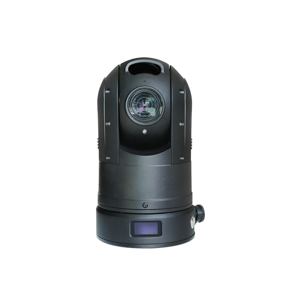 كاميرا PTZ صغيرة الحجم لشبكة 4G لاسلكية بدقة 2 ميجابكسل 10X للطوارئ مع رؤية ليلية #2