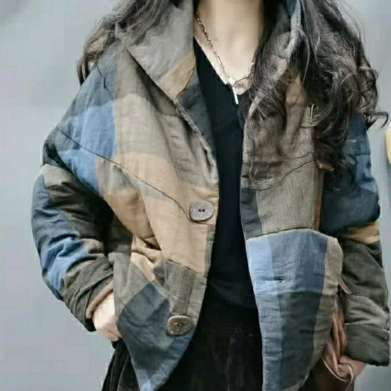 سترات نسائية بجيوب بأزرار مرقعة موضة بقلنسوة يومية غير رسمية للشتاء الدافئ وشعبية تناسب كل مباراة ومزاج مريح للشباب أساسي جديد