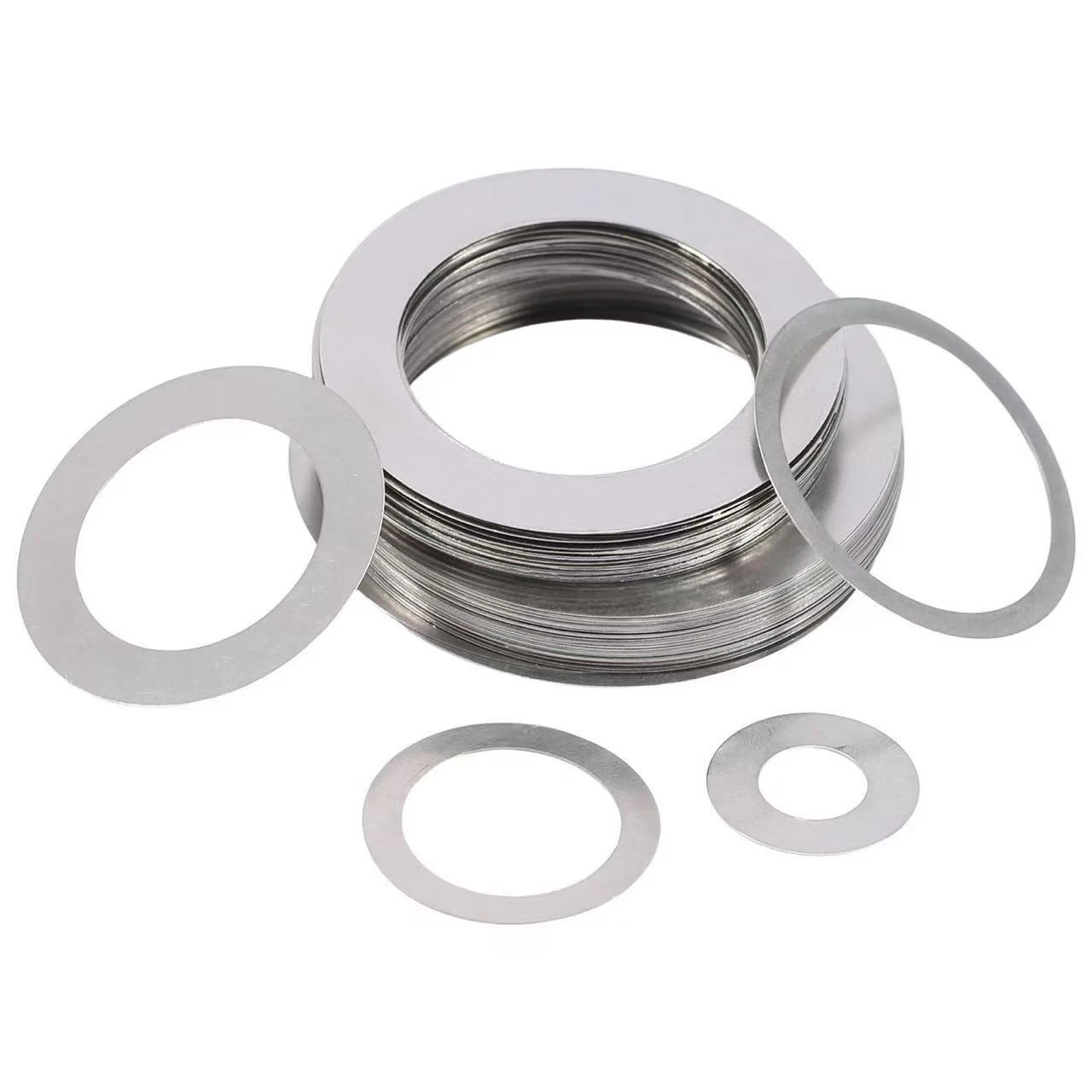 304 Stainless Steel Flat Washer Round Metal Gasket M2 M3 M4 M5 M6 M8 M10 M12 M16 M20 M24 M30 Ultra Thin Screw Flat Gasket