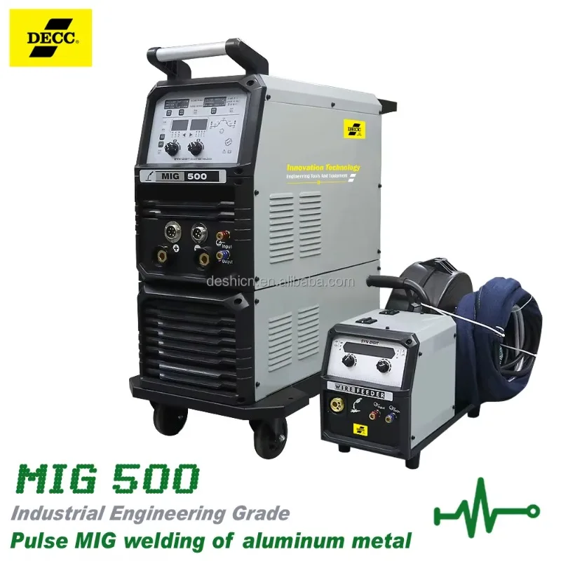 MIG-500A Double Pulse Water Cooling Inverter Welding Machine Non Pulse CO2 Gas Shielded Welder