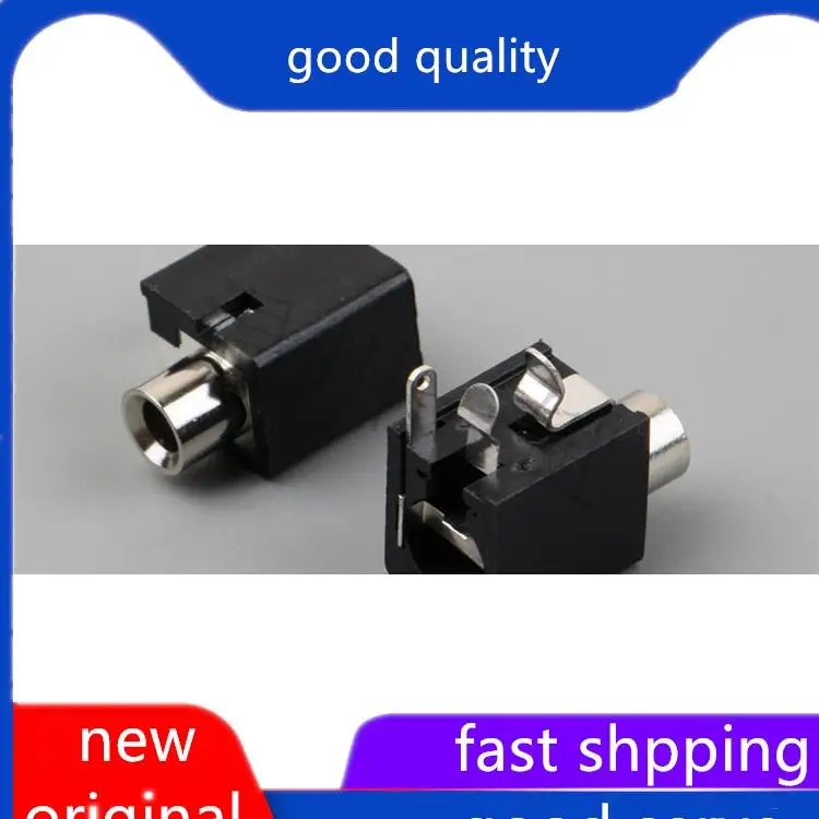 10pcs original new PJ-303 headphone interface 3.5 power socket 3 pins without fixed pins Ф 3.5MM audio socket female base