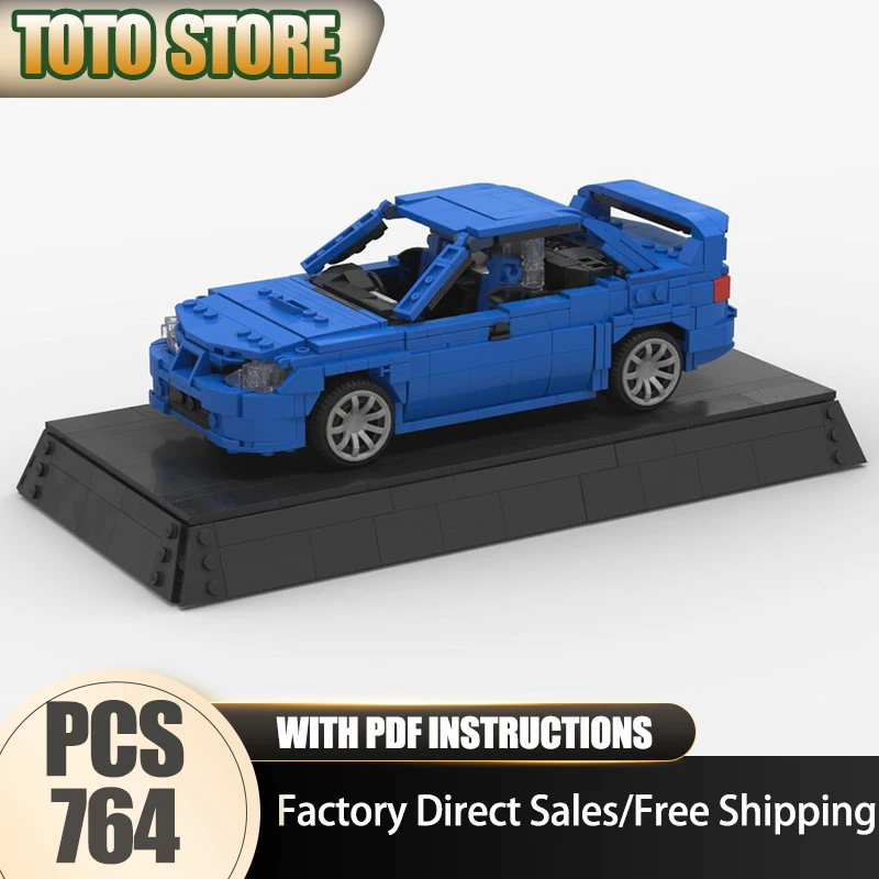 

Super Sports Car Moc Building Blocks Hawkeye Champion Speed Cars Model Technology Brick DIY Assembly Construction Toy Set Gifts