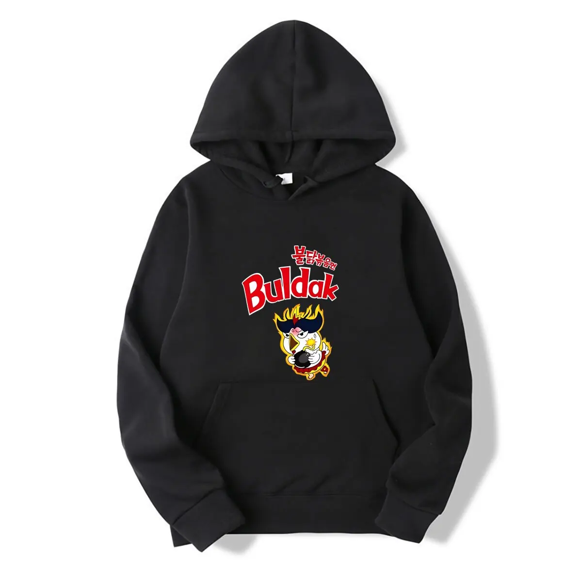 Buldak ramen chicken Hooded sweatshirt sports fans oversized customizeds Hooded sweatshirt for men