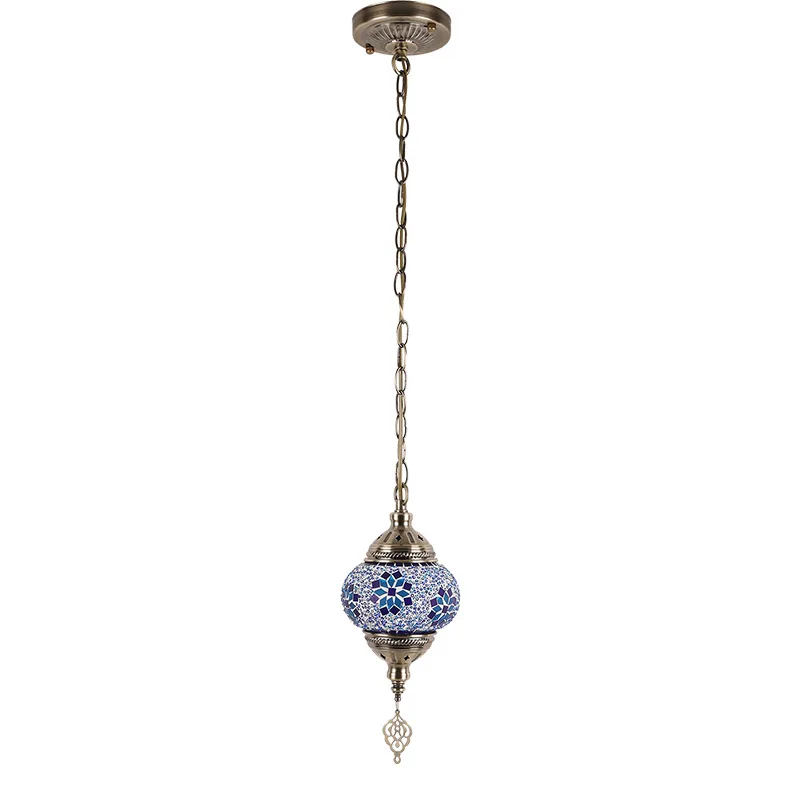 Chandelier Turkish Glass Classical Mosaic Coffee Western Restaurant Xinjiang Retro Folk Chandelier view 6