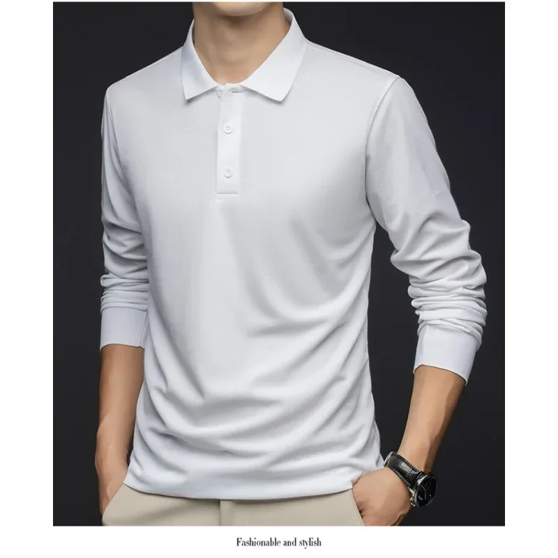 2014 Spring and Autumn Business Gentleman Casual Anti Wrinkle Loose Men's Long Sleeve