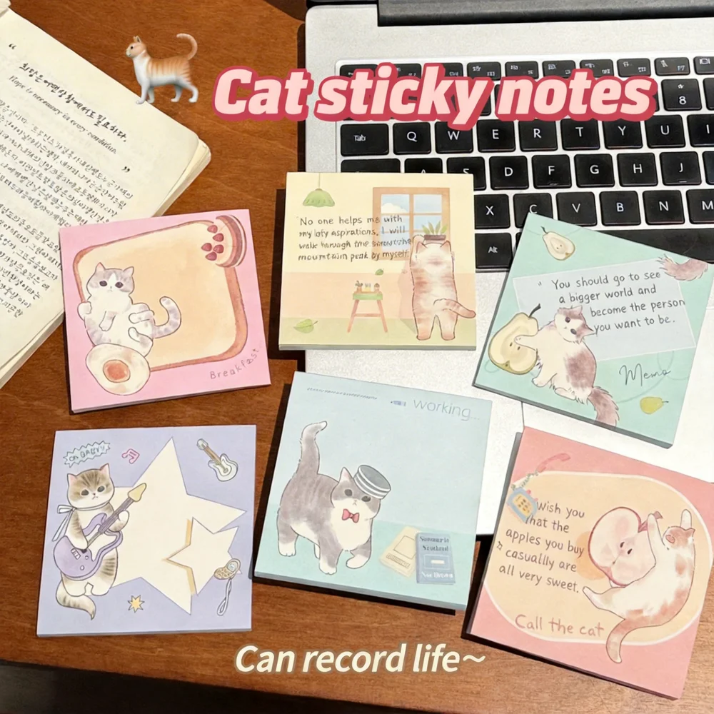 Мультяшный-блокнот-для-заметок-kawaii-квадратные-листы-для-записей-милый-блокнот-для-ведения-дневника-вкладыши-для-планировщика-для-заметок