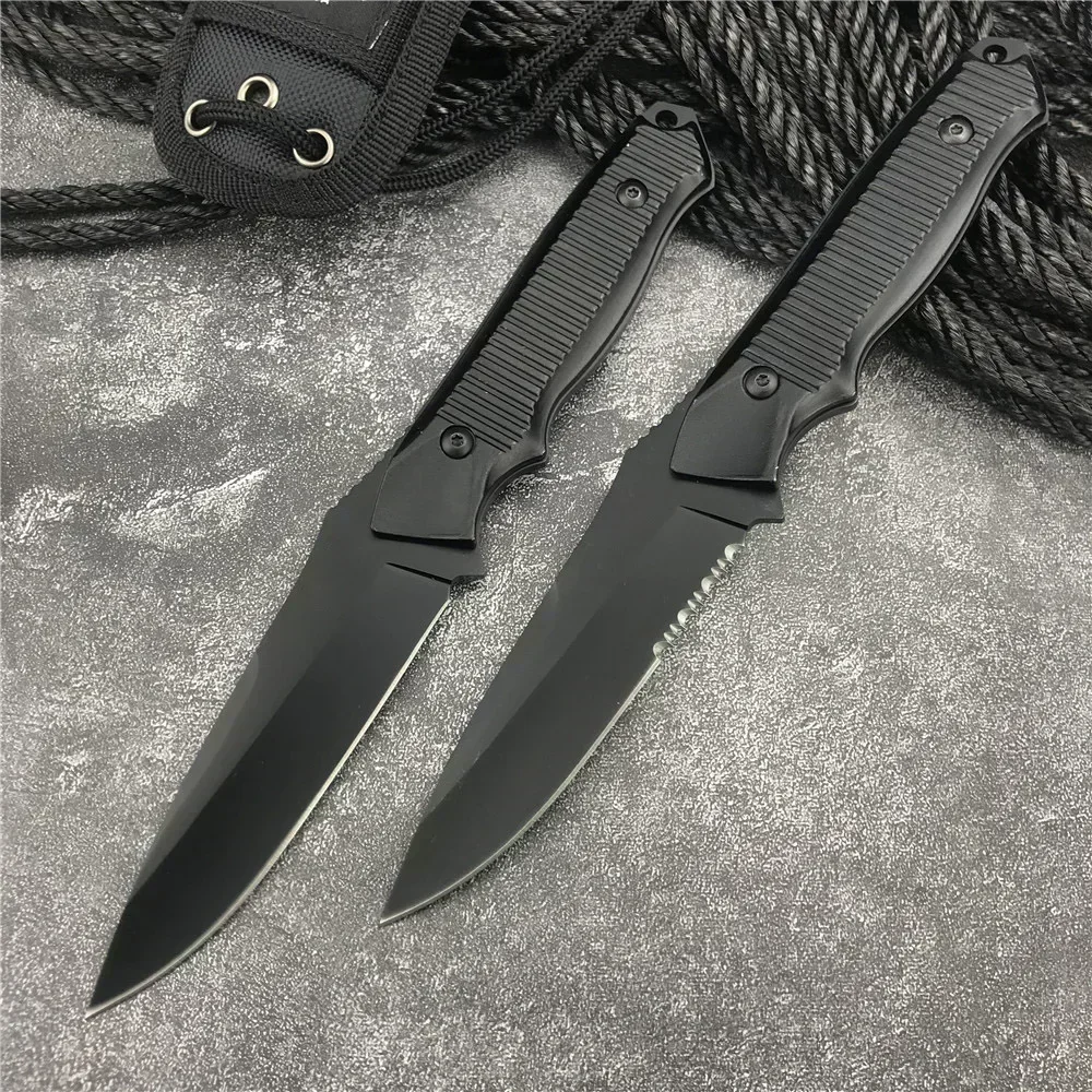 BM 140 BK Fixed Blade 154CM Blade Aluminum Handle Tactical Hunting Full Tang Knife Camping EDC Utility Survival Knives