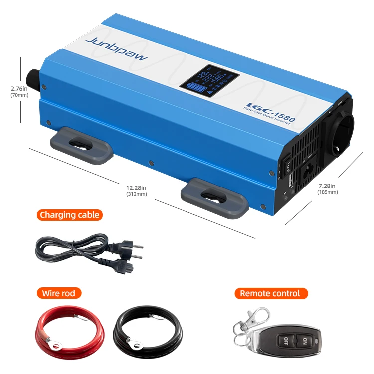 UPS Power Inverter With Charger 12V/24V/48v To 220V/230V240v 1kw/1.5kw/2kw/3kw/5kw Pure Sine Wave Inverter Battery Charger