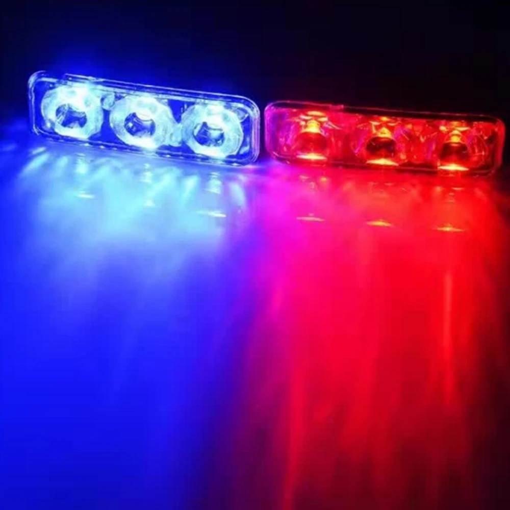 Motorcycles LED DRL LED Daytime Running Light 12V Flash White 6000k Car High Power Day Lights DC Lens With Fog Lamps Waterproof