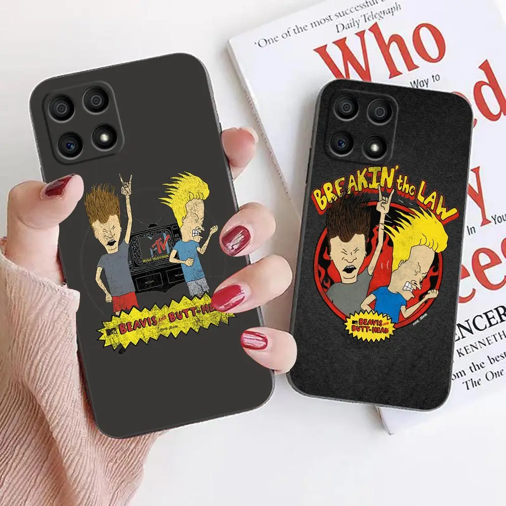 Cartoon Beavis And Butthead Phone Funda Coque Case For Honor 9X 9 8 8X Max 80 70 60 50 30 20 NOTE 10 TPU Case Capa Shell Cover