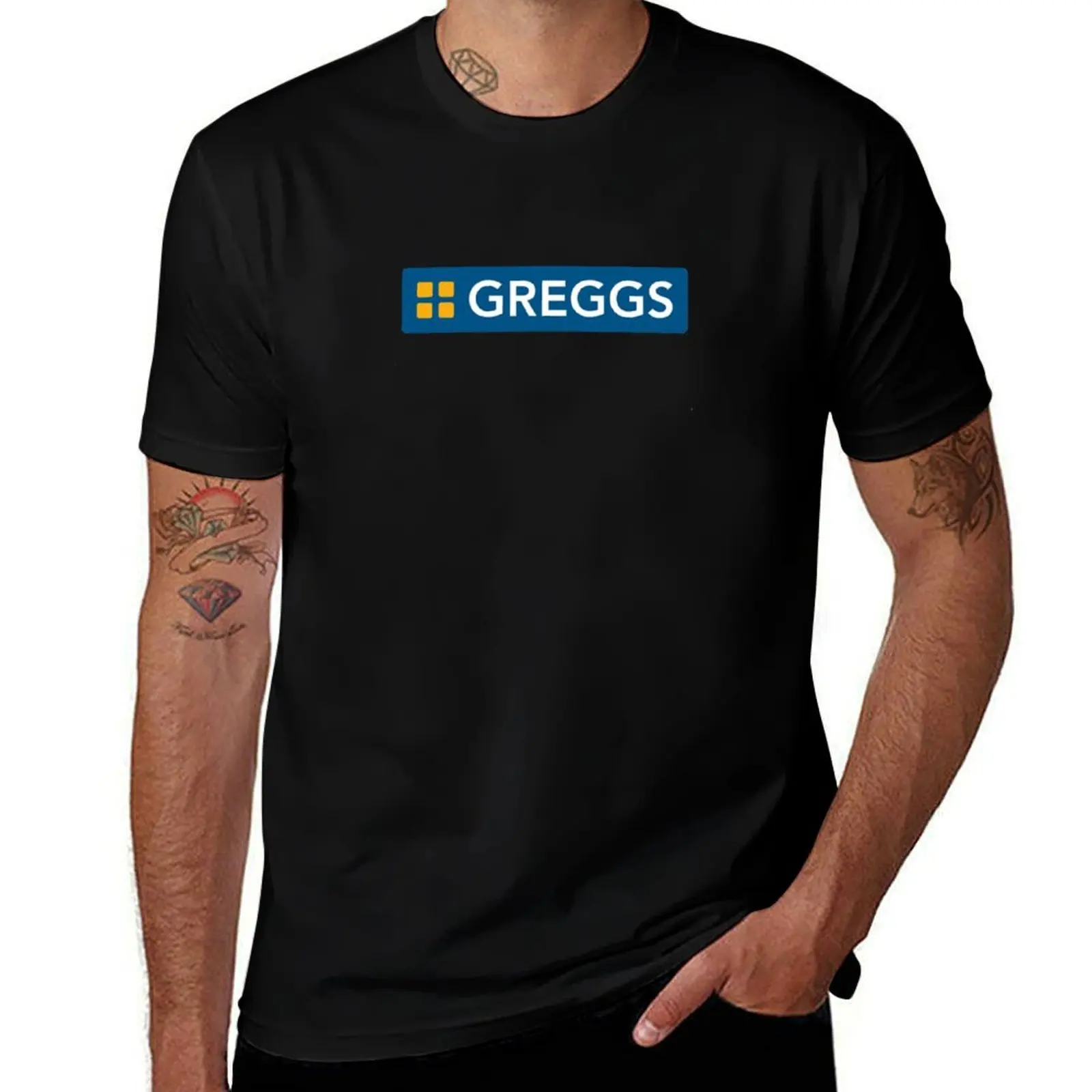 Greggs logo T-Shirt Holiday All Match T-Shirt
