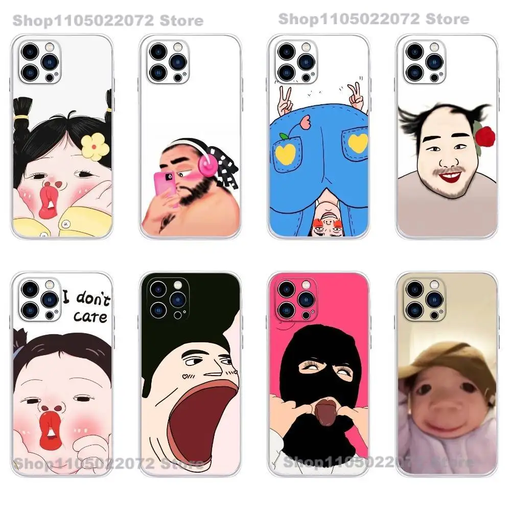 

Boys and Cute girls Funny and funny Phone Case For iPhone 16,15,Max,14,Plus,Pro,13,12,11,16,E,Air,17,Drop Protection Cover