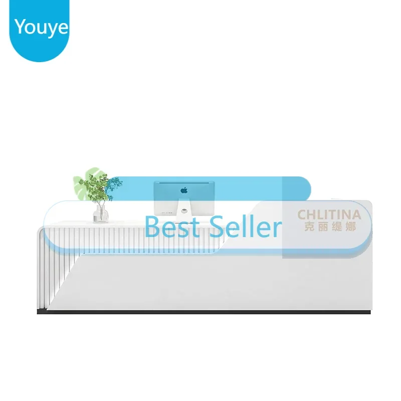 Uu New S Simple Beauty Salon Cashier Counter Bar Clothing Store Paint Front Desk Oral Company Reception Desk