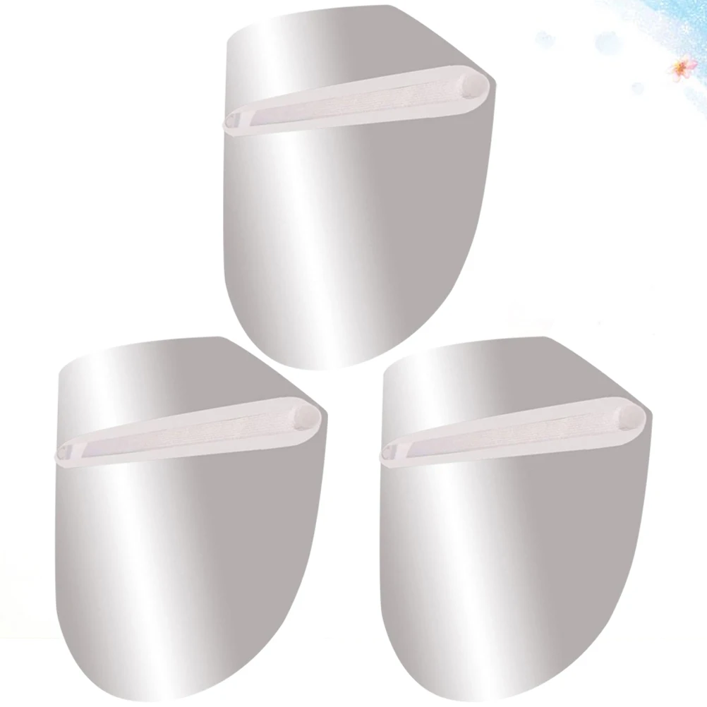 

3pcs Anti- Shield for Cooking Outdoor Lightweight Transparent Baffle Eye Protection Face Cover Durable Easy