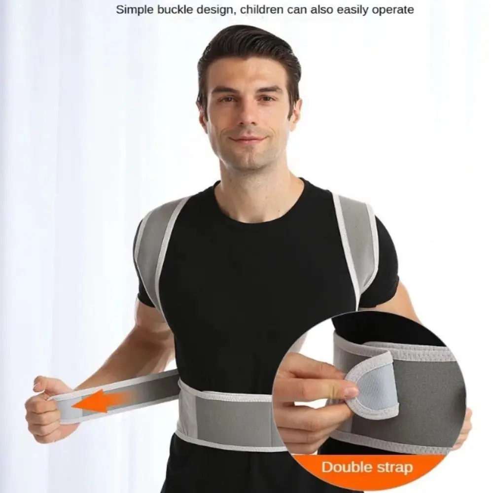 

Keel Strap Adjustable Posture Corrector Corrective Orthopedic Scoliosis Brace Humpback Girdle New Design Lumbar Support Men