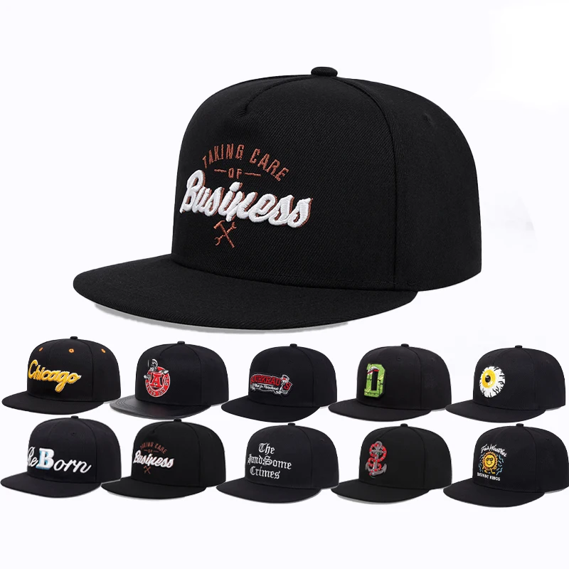 Spring Men Snapback Hats Lafamilia Embroidered FashionHip Hop Baseball Cap for Adult Sports Leisure CapsTrucker Sunshade Caps