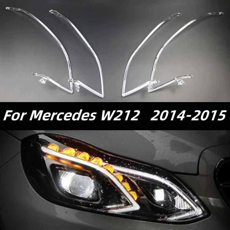 

For Mercedes-Benz E Series W212 2014 2015 LED DRL Daytime Running Light Guide Plate Tube Car Accessories