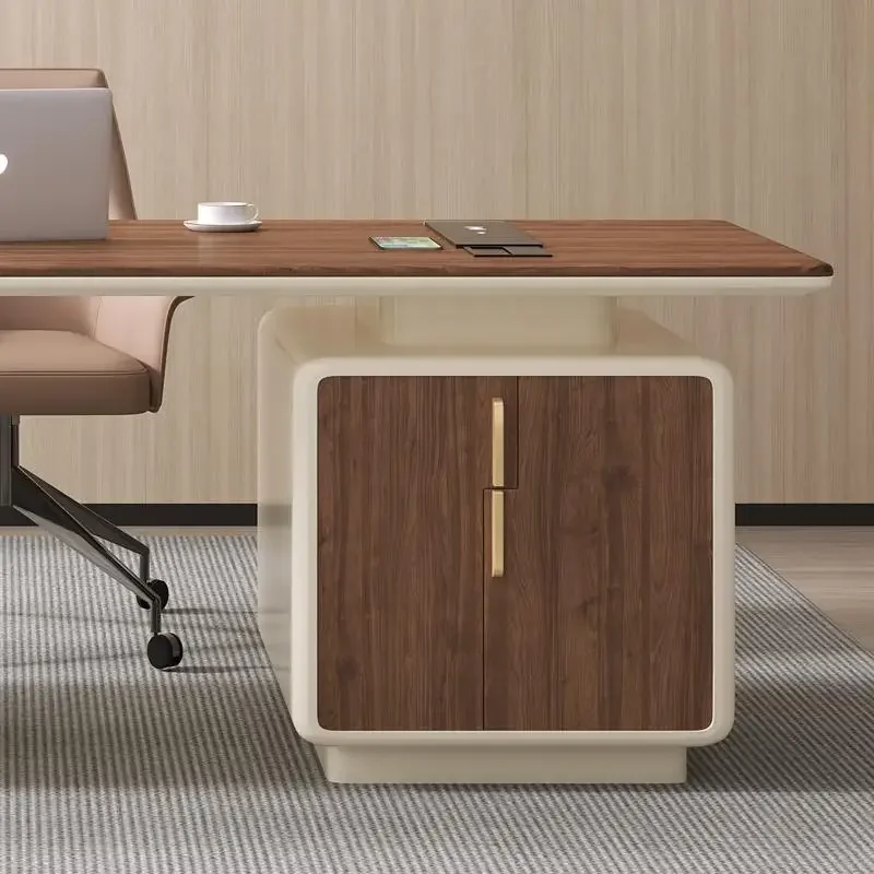 

Office Desk Business Storage Mobile File Cabinet Executive Muebles De Escritorio Newtral Table Offices Study Room Desk Furniture