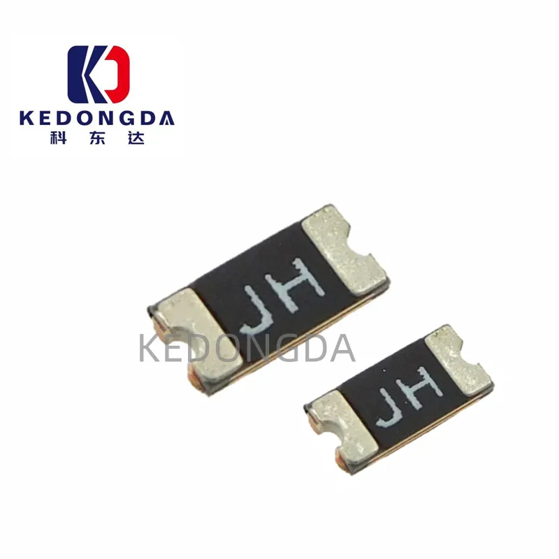 10PCS 1206 gold self-recovery fuse 1A 2A 3A 4A 5A 13.2V6V12V24V Silk Screen JH surface mount self-recovery fuse