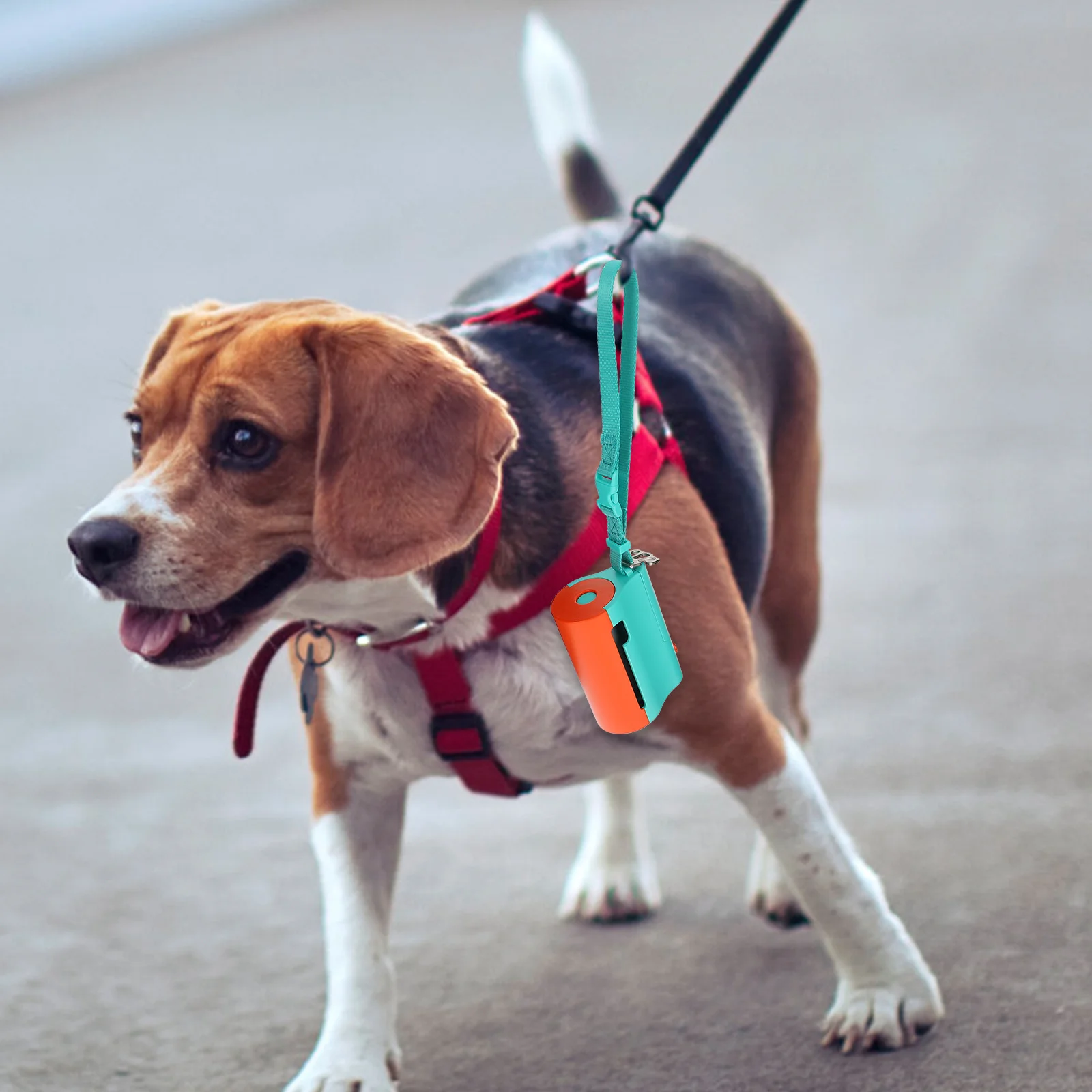 

Pet Trash Bag Dispenser Dog Waster Bag Dispenser Small Lightweight Easy to Carry No Crack Perfect Daily Use Pet Waste Box