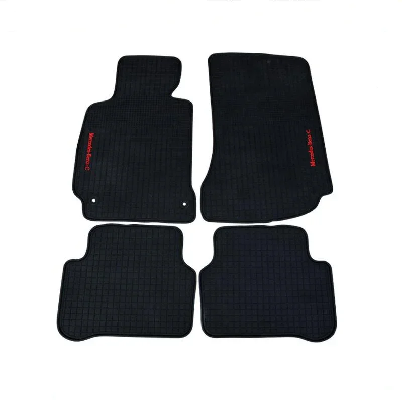 Car Floor Mats Car Mat Rugs Carpet For Mercedes-Benz C Class W204 W205 2007 2008 2009 2010 2011 2012 2013 -2021 Left Hand Drive