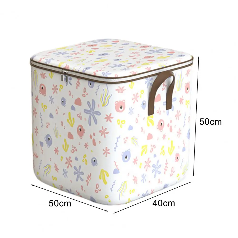 Foldable Clothes Storage Bag Lightweight Convenient Organizer Large Capacity Storage Bag for Small Spaces