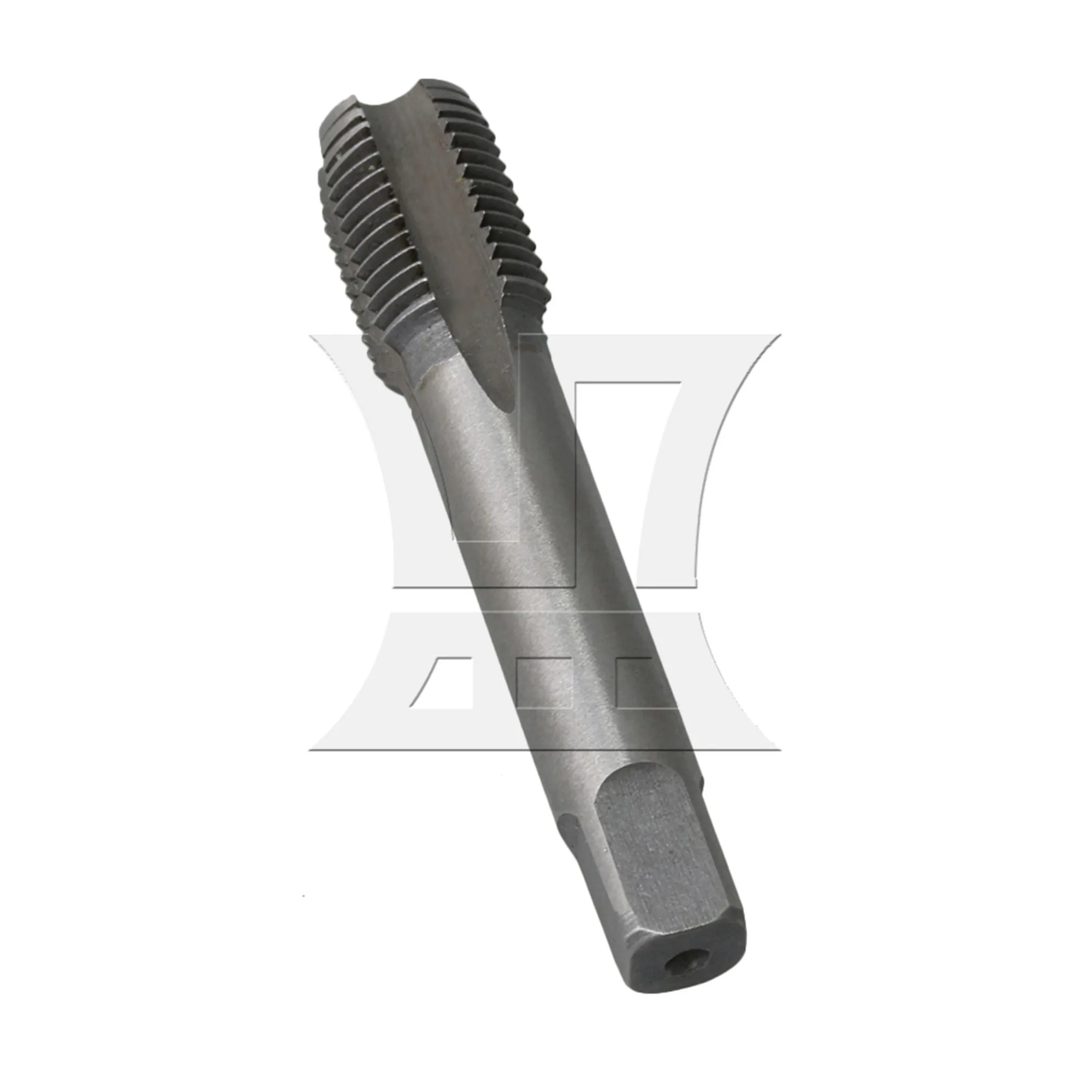 

CNBTR Silver Bearing Steel Hand Screw Taper Machine Pipe Thread Tap 1/4 BSP