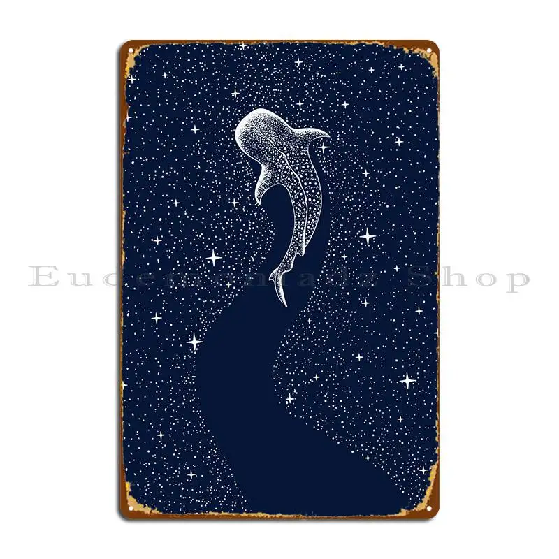 Star Eater Navy Metal Sign Club Character Kitchen Garage Wall Decor Tin Sign Poster