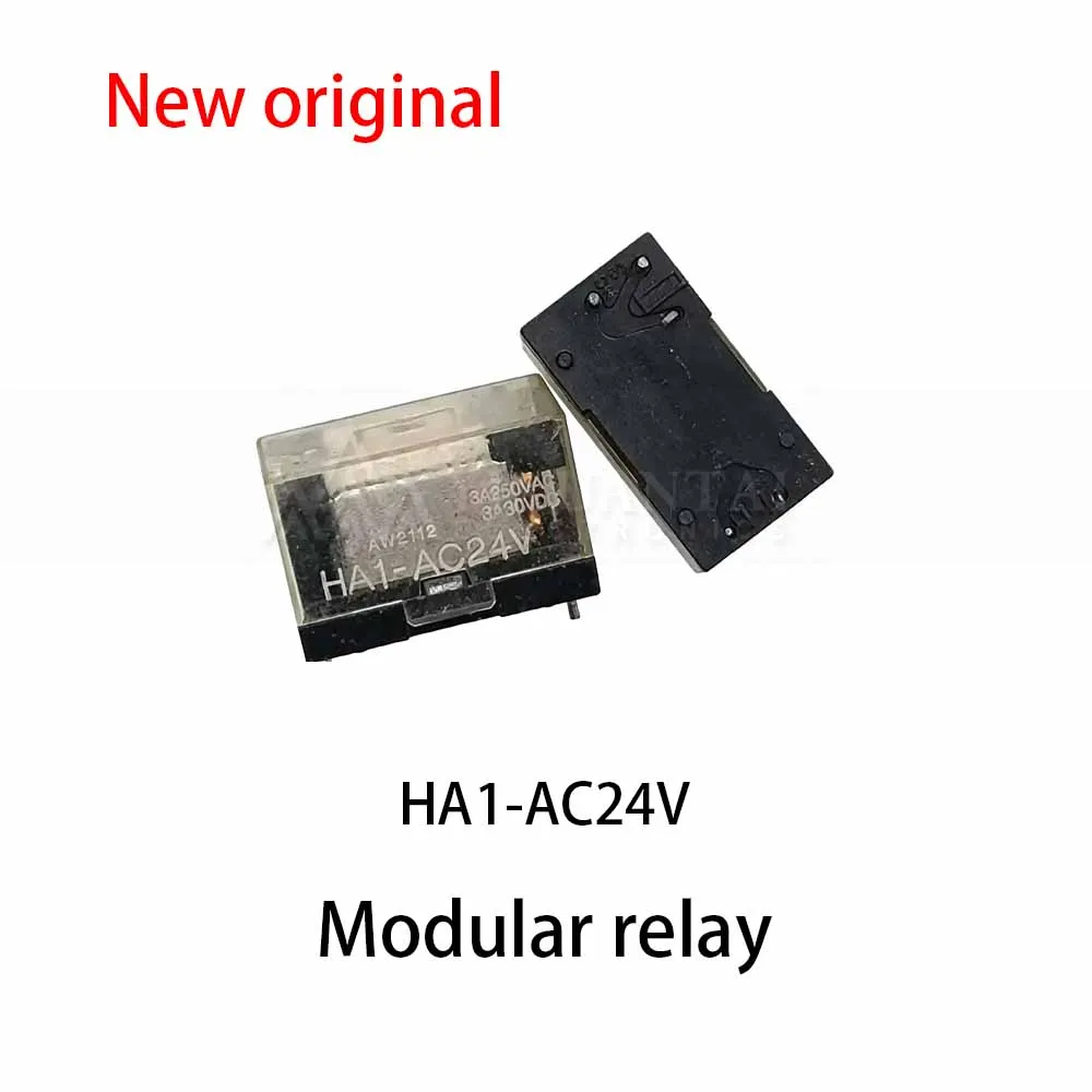 (10pcs) 100% New relay HA1-AC24V Module relay pin 5