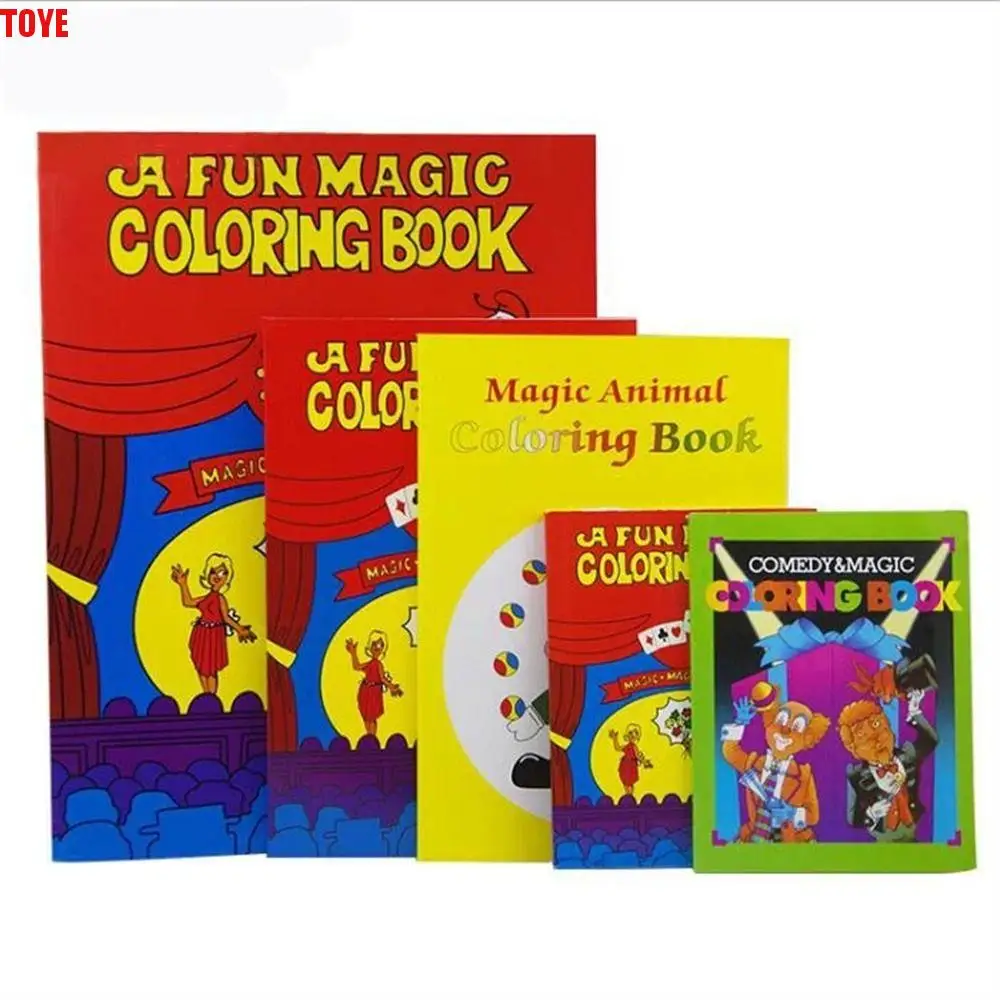

Magic Prop Magic Trick Book Mentalism Gimmick Props Magic Coloring Book Magician Game Comedy Magic Magic Prop Books Close Up