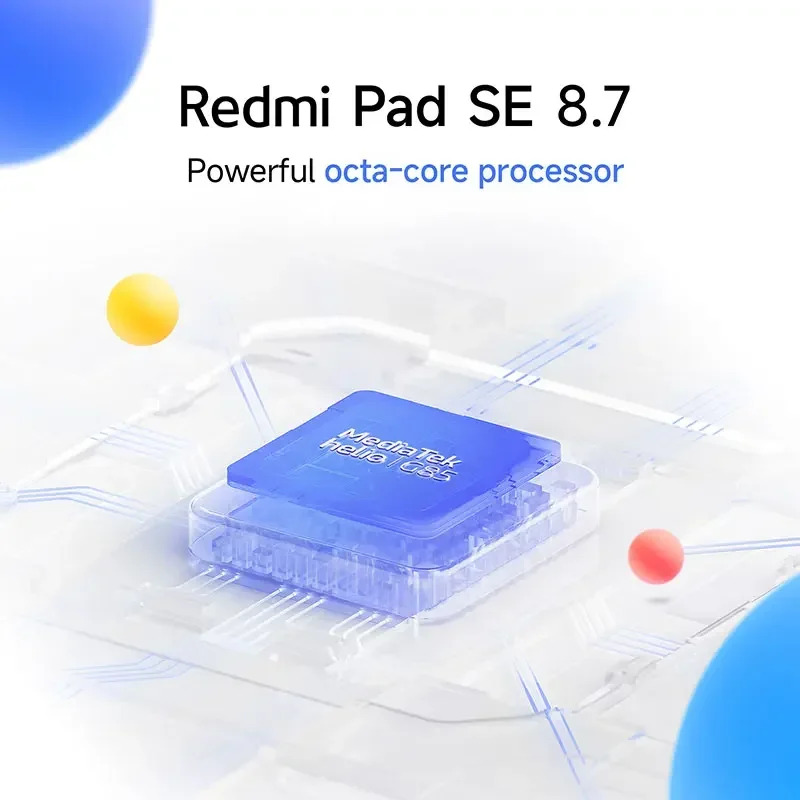 Xiaomi Redmi Pad SE 8,7 versión Global MediaTek Helio G85 procesador 8,7 "90Hz FHD + pantalla 18W carga rápida 6650mAh batería