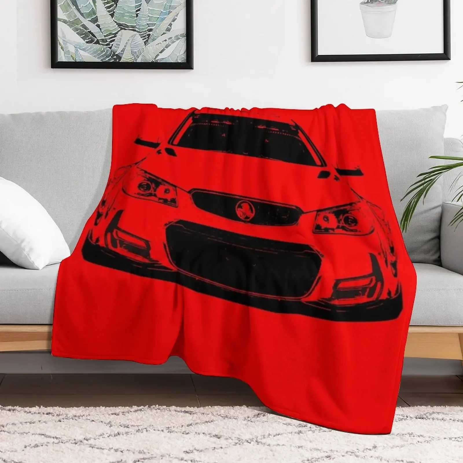 Holden VF SS Front Throw Blanket Comforter Thermals For Travel Blankets