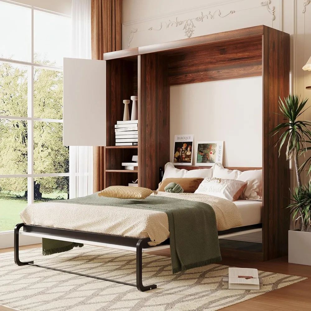 

Equipped with storage rack bed, space saving, drawers, suitable for multi-purpose guest rooms or home office beds