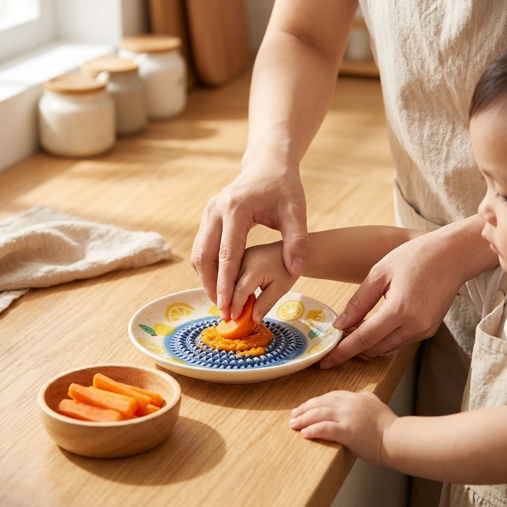 Baby Food Puree Grinder Plate Ceramic Ginger Garlic Grinding Dish Vintage European Grooved Mortar Tray Non-Slip Base