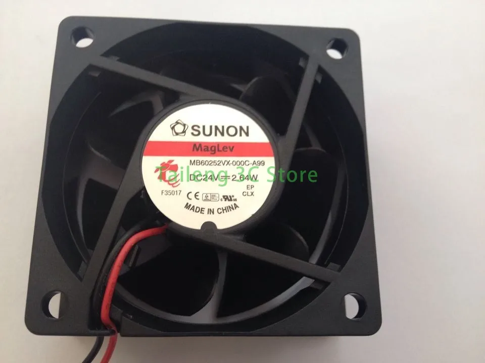 

For Sunon MB60252VX-000C-A99 6025 60mm 6cm fan DC 24V 2.64W High-end inverter cooling fan