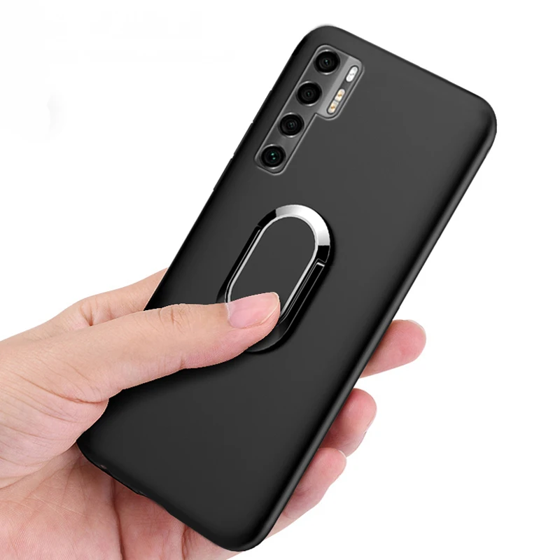 Phone Funda for TCL 20 Pro 5G Case 6GB 256GB 6.67 Inch Red Black Blue Finger Ring Soft Silicon Capa for TCL 20 Pro 5G Cover