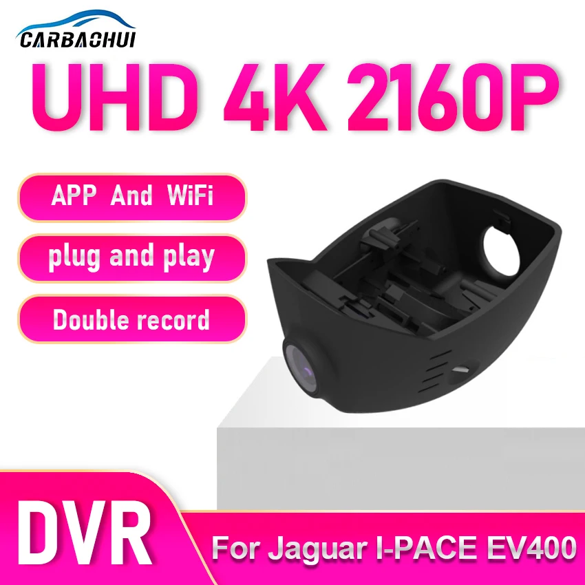 

Новинка! 4K видеорегистратор с функцией Plug and Play для Jaguar I-PACE EV400 HSE 2019-2020, OEM видеорегистратор с Wi-Fi, циклическая запись