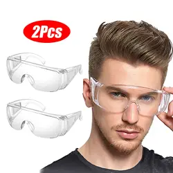 Safety Glasses Anti UV400 Fog Splash Dustproof Protective Eyewear Men Women ANSI Z87 Impact Resistant for Work Lab Construction