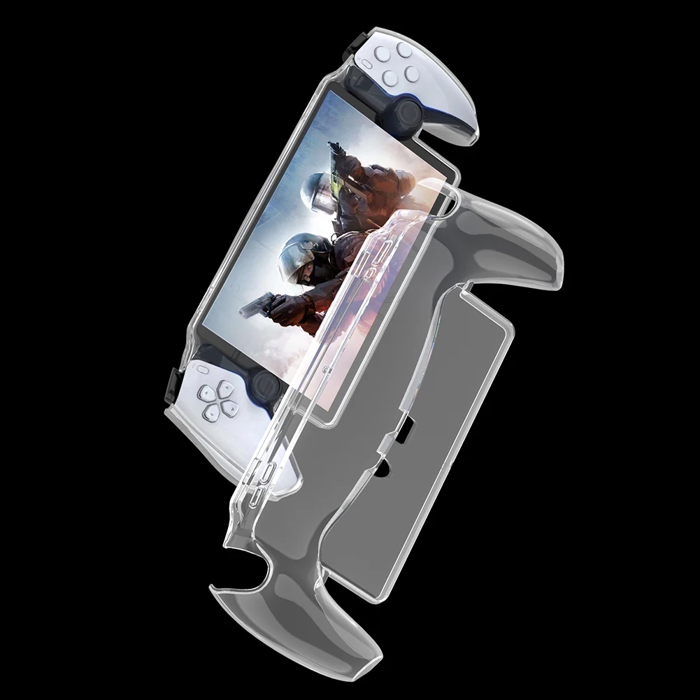 

TPU Full Protection Protector Cover Anti-Drop Transparent Gaming Console Controller Sleeve Skin Anti-Fingerprint for PS5 Portal