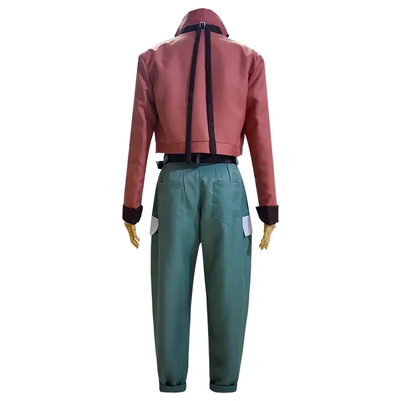 Edens Zero Anime Shiki Granbell Cosplay Costume Adult Unisex Jacket Coat Top Pants Belt Set