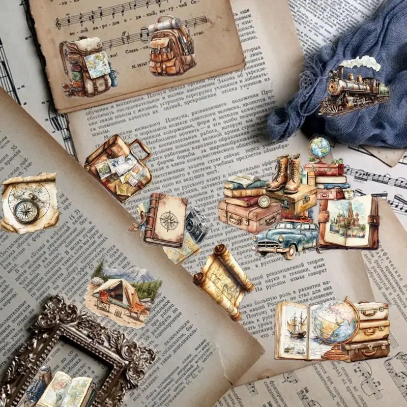 50шт -мультипликационные наклейки.