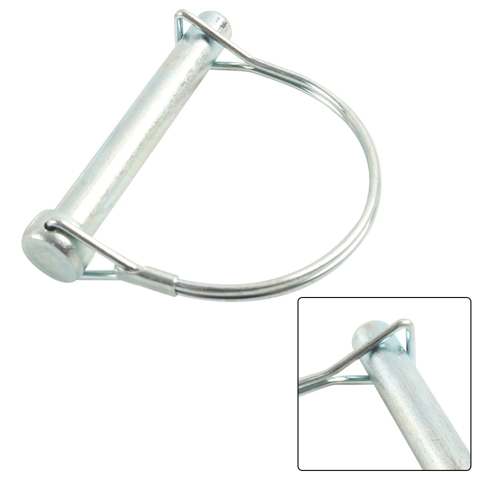 Safety Pin Lock Trailer Coupler Retainer Wire Clip D Shape Hitch Pin Lock Trailer Jack Pin Towing Safety Lock Trailer Coupler