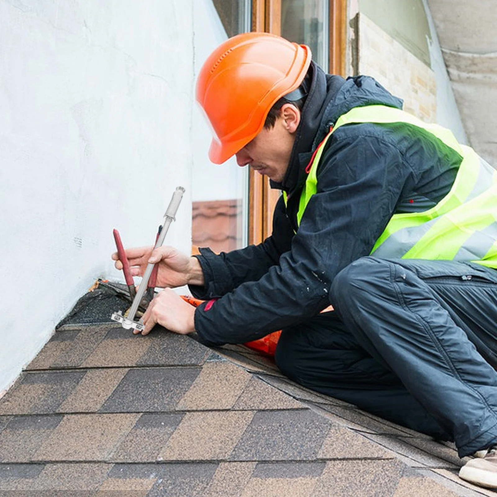 4 шт. опорный кронштейн, сверхмощные регулируемые крепежные зажимы для оборудования для установки на стене наружной системы