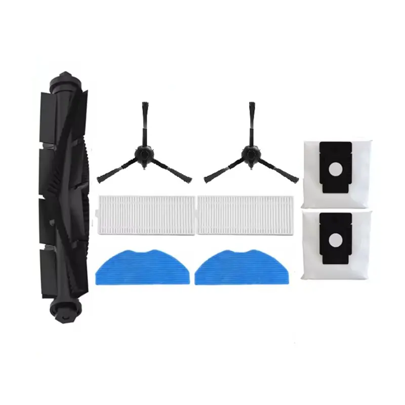 A83G Replacement Parts Kit for 360 S8 Plus / EZVIZ RE4 Plus / RE5 Plus / RC3 Plus, 9Pcs Main Brush Side Brush Filter Mop Pad